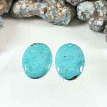 Load image into Gallery viewer, Arizona Patagonia Stella Blue Cabochon Pair