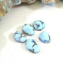 Load image into Gallery viewer, Golden Hill Cabochon Set of 5