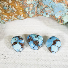 Load image into Gallery viewer, Golden Hill: Cabochon Set of 3