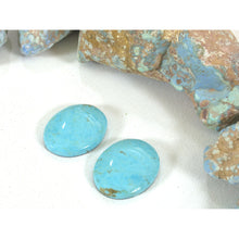 Load image into Gallery viewer, Arizona Patagonia Stella Blue Cabochon Pair
