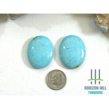 Load image into Gallery viewer, Arizona Patagonia Stella Blue Cabochon Pair
