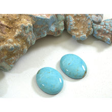 Load image into Gallery viewer, Arizona Patagonia Stella Blue Cabochon Pair
