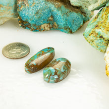 Load image into Gallery viewer, Persian Turquoise Cabochons
