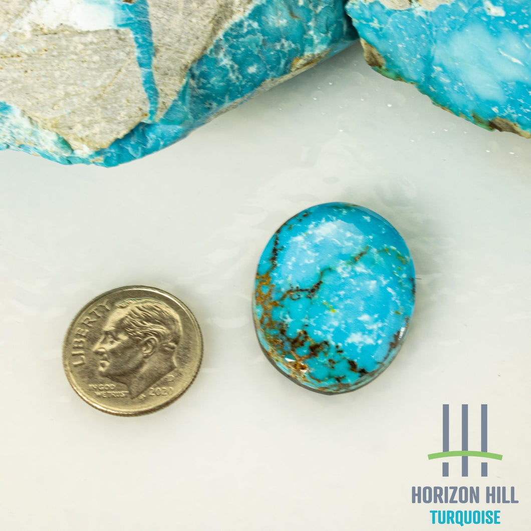 Persian Turquoise Cabochon