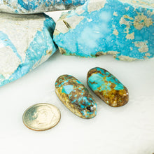 Load image into Gallery viewer, Persian Turquoise Cabochons
