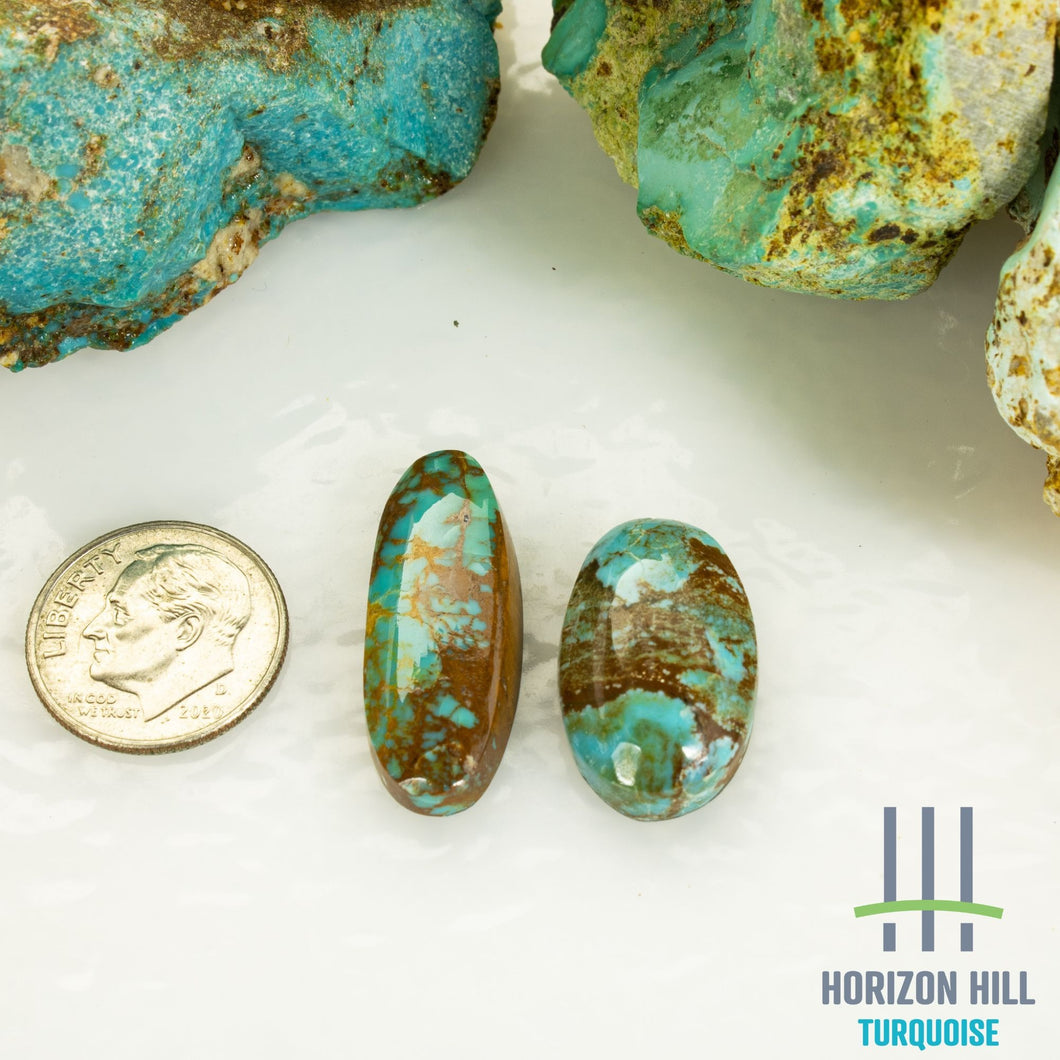 Persian Turquoise Cabochons