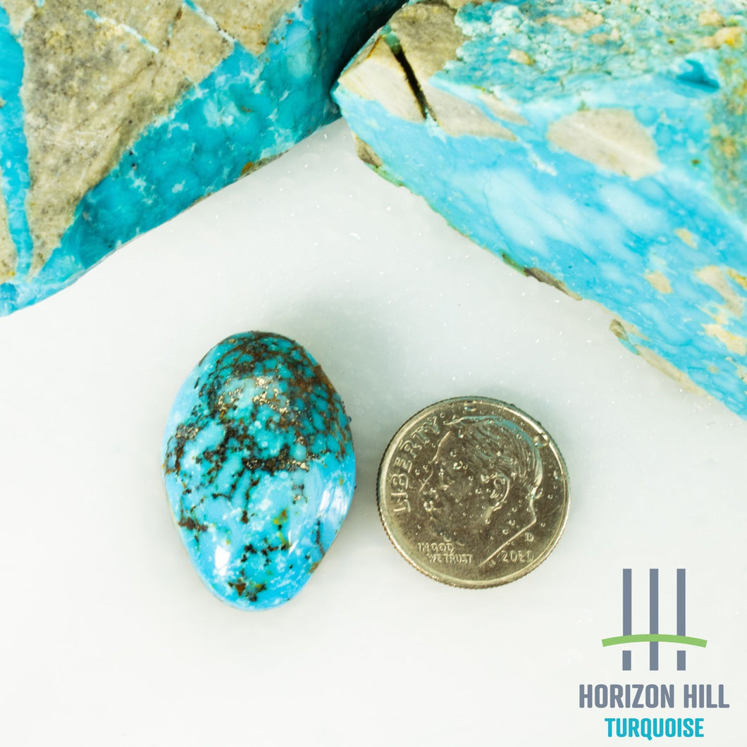 Persian Turquoise Cabochon